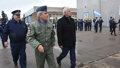 Acto: Jorge Taiana en el Área Material Río Cuarto