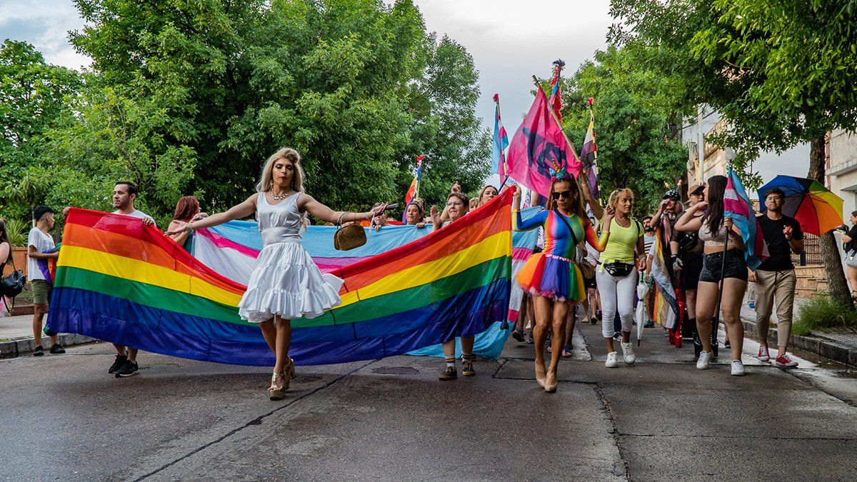 Se realizó la 10ª Marcha de la Diversidad en las calles de la ciudad.