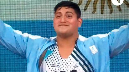 Llegó la quinta medalla para Argentina