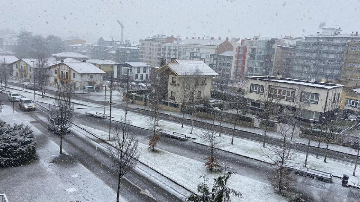 España: Eltemporal Juliette dejó entre el lunes y el martes últimos insólitasnevadas en Mallorca y Barcelona