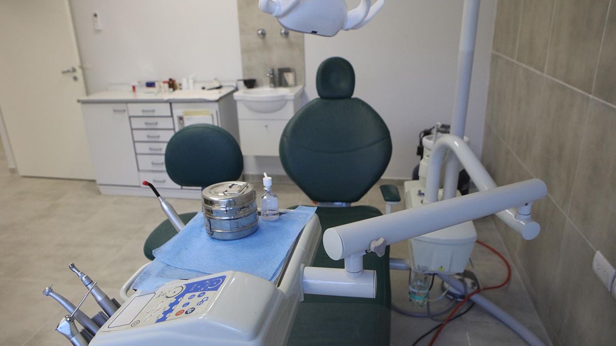 Uno de los consultorios inaugurados para atención odontológica.