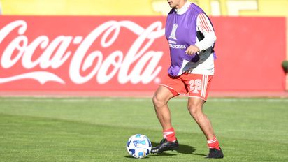 River volvió de La Paz y se entrenó pensando en Huracán