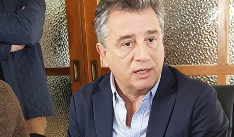 El ministro Etchevehere dio ayer una conferencia de prensa antes de la inauguración de la muestra ruralista.