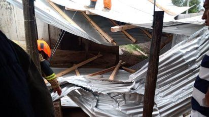 Tras los daños por la tormenta, la Provincia asiste a los damnificados