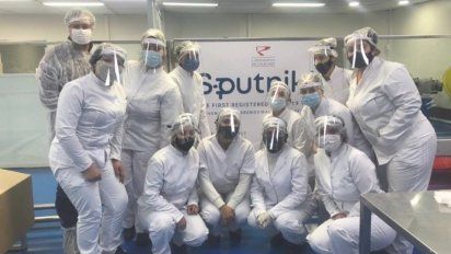Richmond concluyó las primeras 448 mil dosis de Sputnik V