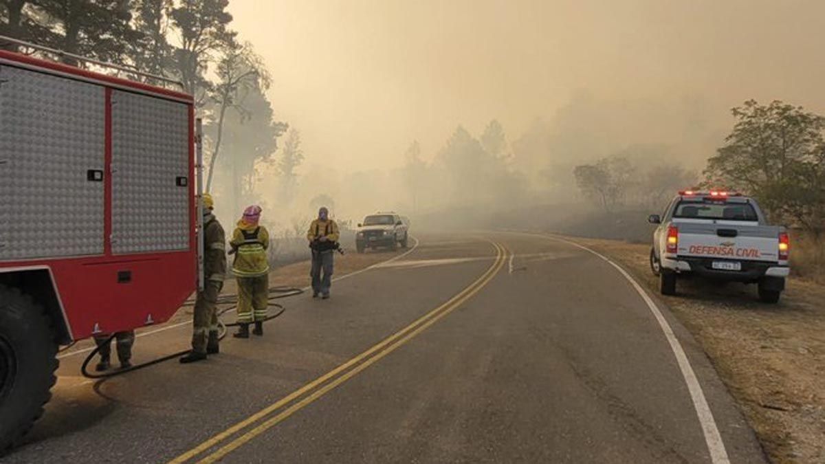 Confirman cuatro focos de incendios en Córdoba: dos están ...