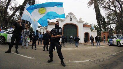 Alberto Fernández frenó la marcha que se convocaba para respaldarlo