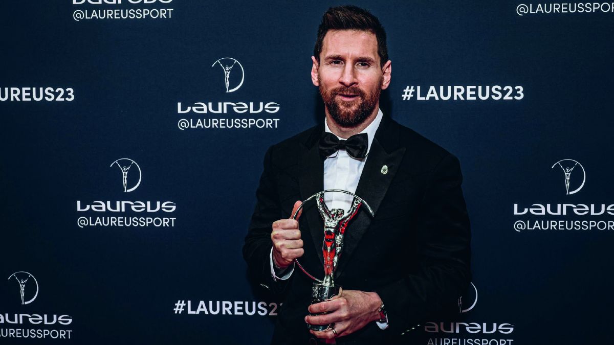 Messi y la selección argentina ganaron los premios Laureus