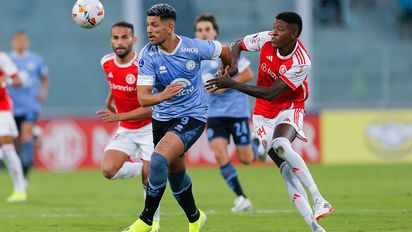 Belgrano empató sin goles con Internacional de Porto Alegre en el inicio de la Copa Sudamericana