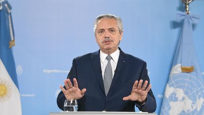 Alberto Fernández advirtió que el hambre responde a un