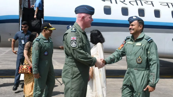 El jefe de la Fuerza Aérea británica ratificó que la defensa de Malvinas es innegociable