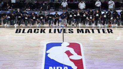 Los jugadores frenaron la acción de hoy en protesta por otro caso de violencia racial