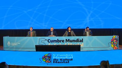 Cumbre mundial de salud mental: el presidente dice que es 