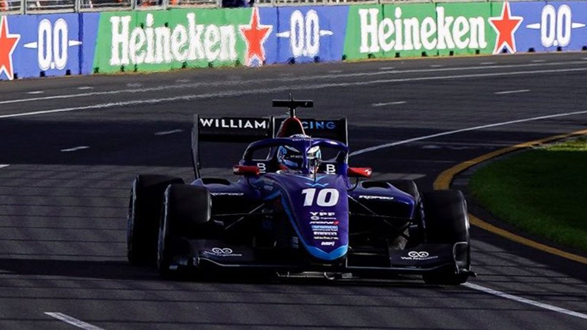 El piloto argentino Franco Colapinto clasificó 7º en Australia 