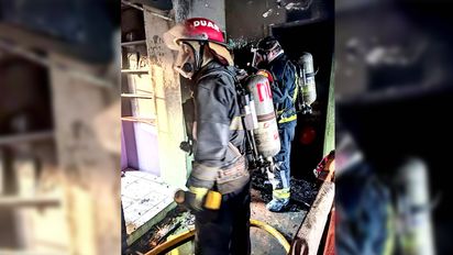 Se incendió un departamento en el IPV Alberdi