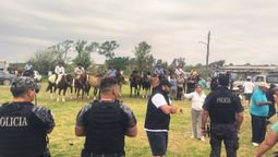 El operativo se desarrolló en el predio de la ex Arenera