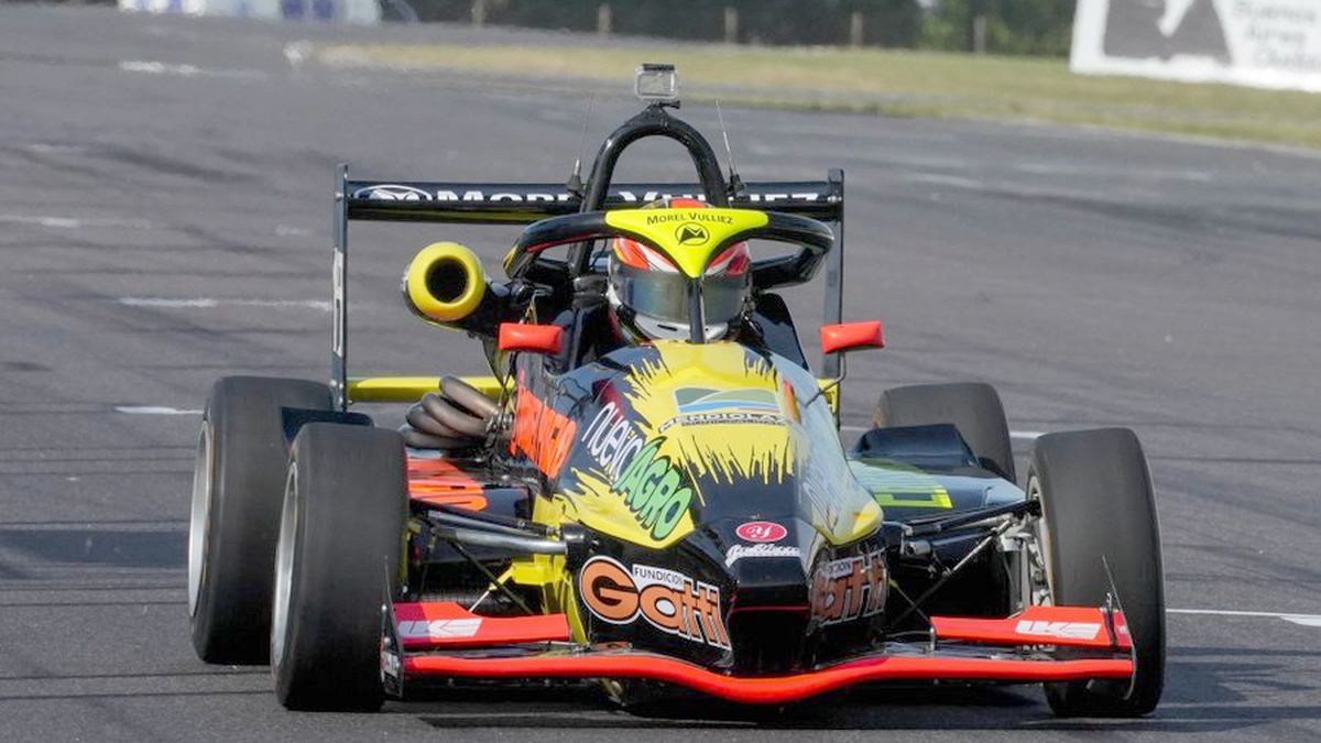 El cordobés Stefano Cagnolo debutó como ganador en la Fórmula Nacional en Buenos Aires