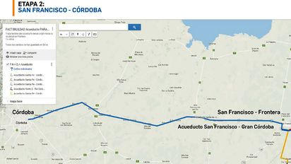 El agua que viajará 350 kilómetros contra la pendiente, hasta Córdoba