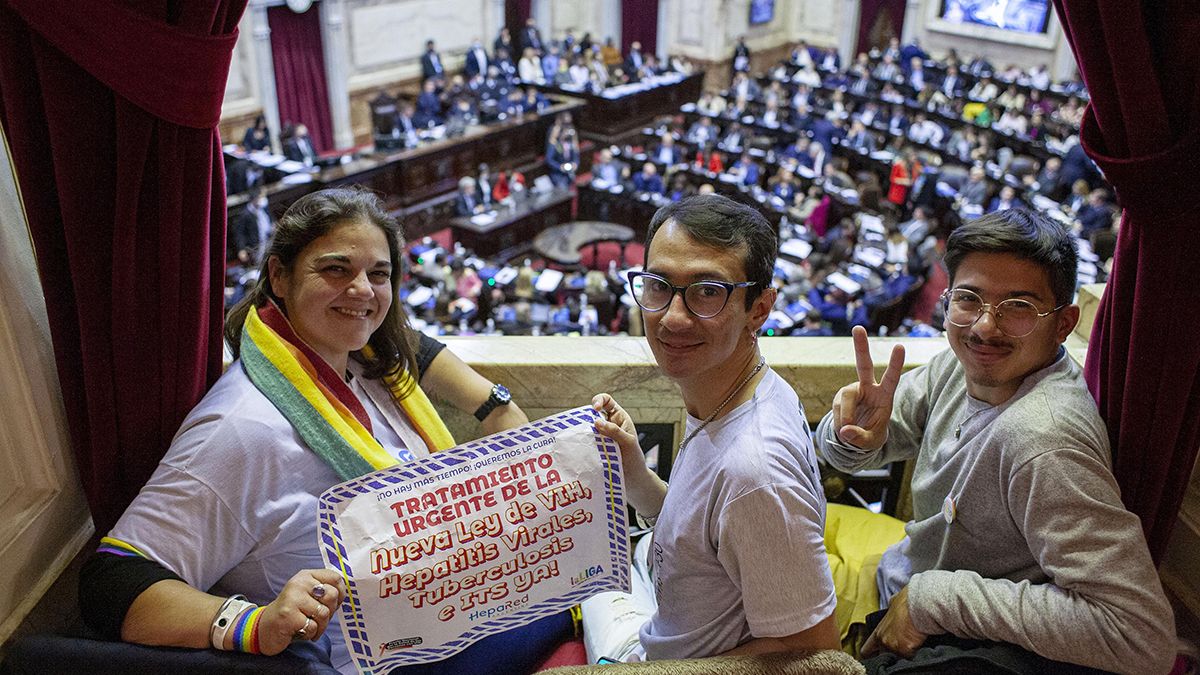 Diputados aprobó y giró al Senado la nueva ley del VIH