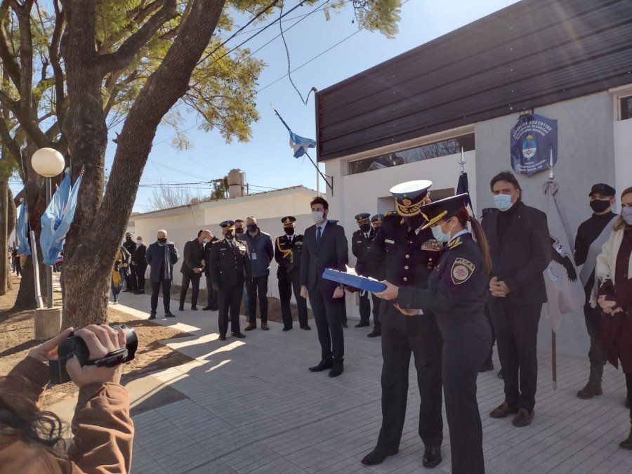 La inauguración de la Unidad Operativa de la Policía Federal en General Deheza.