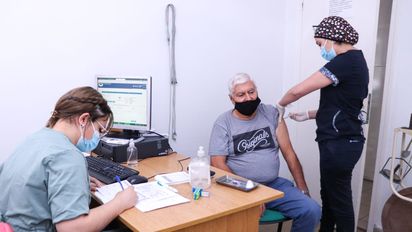 Más de un centenar de villamarienses asistieron a la jornada de vacunación
