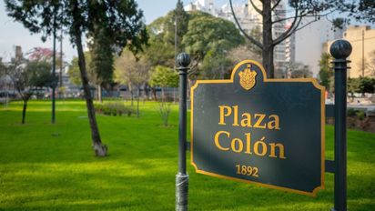 Remodelada, la histórica Plaza Colón vuelve a ser orgullo de los cordobeses