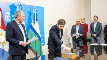 Río Cuarto: De Rivas puso en funciones al nuevo gabinete municipal