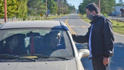 Controles en los accesos a Laboulaye, Serrano y Mackenna