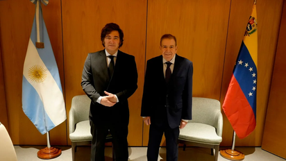 Javier Milei se reunió con Edmundo González Urrutia en Madrid