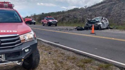 Dos muertos tras un choque en el camino de las Altas Cumbres