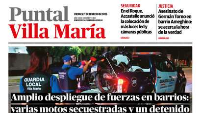 Accedé a la edición digital de Diario Puntal Villa María