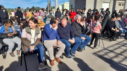 Inauguraron la urbanización del barrio Oncativo