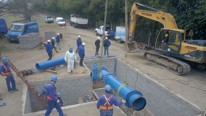 Obras en Córdoba para darle más presión de agua a una amplia zona