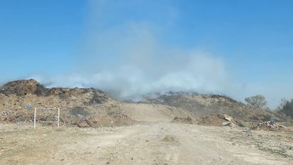 Investigan el incendio del basural y aseguran que los residuos tienen tratamiento