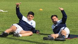 Quiroga y Barrera, con mucha confianza, en la previa del juego de hoy. La Joya será titulo, Juani está en duda.