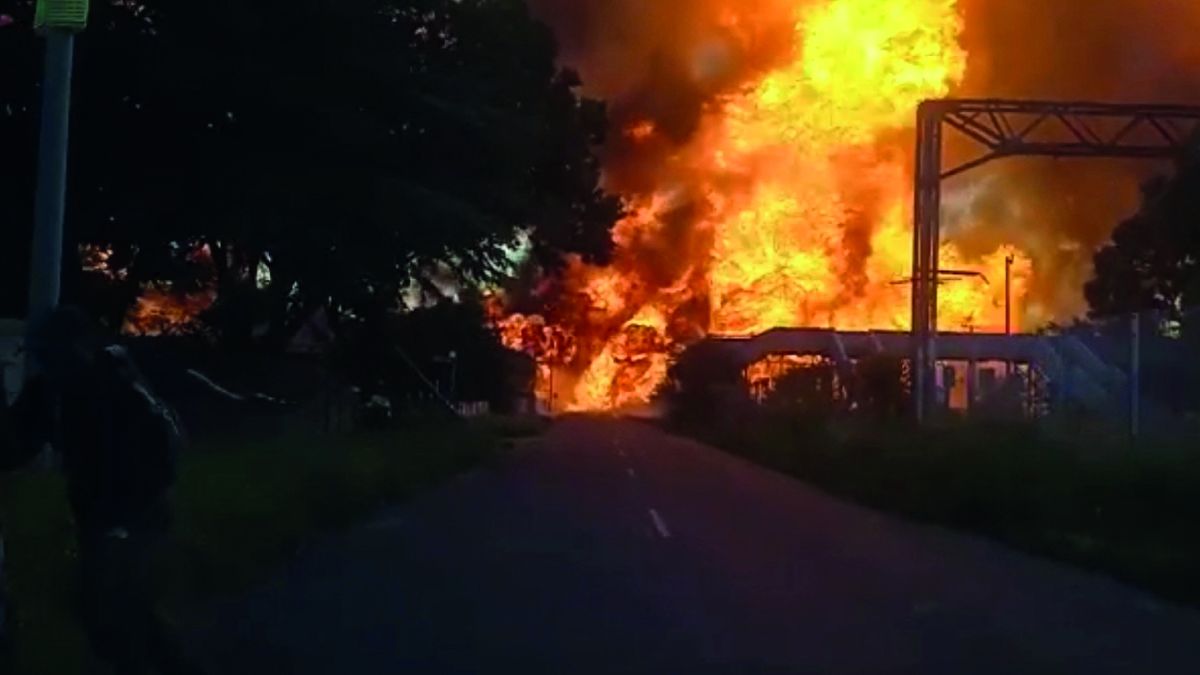 Sudáfrica:la explosión de uncamión cisterna lleno de gas el sábado pasado en Boksburg