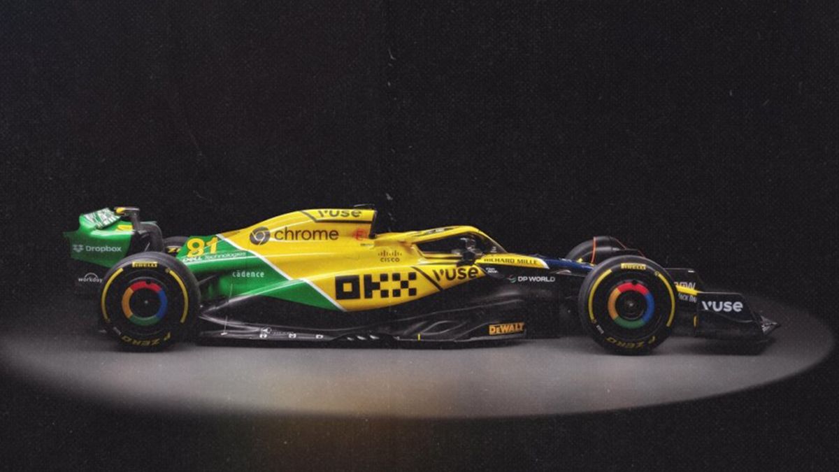 Asi lucirán los McLaren en el Gran Premio de Mónaco en homenaje a Ayrton Senna, el máximo ganador de la historia de la carrera