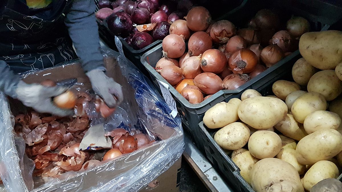 El precio de la cebolla pegó un fuerte salto en los últimos días y en la actualidad se vende a 270 pesos por kilo en las verdulerías. 