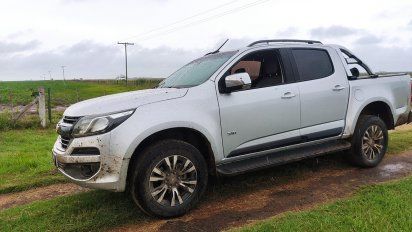 Abandonaron cerca de Tosquita una camioneta robada en Justo Daract