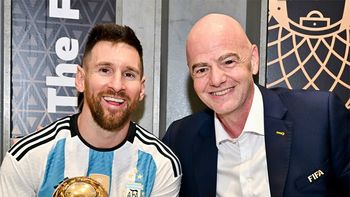 Infantino sobre la despedida de Messi de la Selección: 