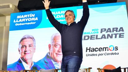 Llaryora sobre la Caja: