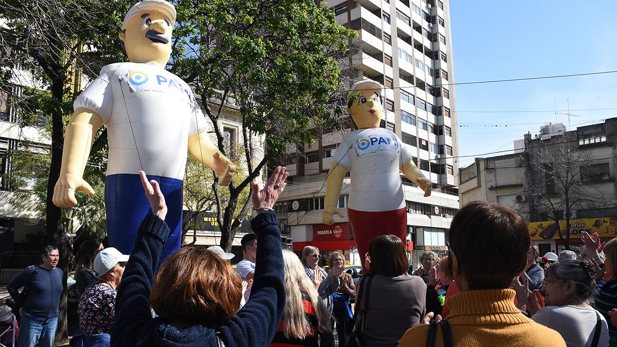 Festejos por el día del jubilado. Foto: Estela Zogbe.
