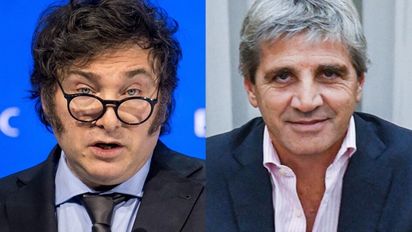 Milei y Caputo anunciaron que mañana empezará una política de emisión cero