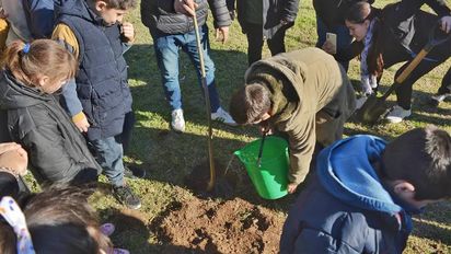 En Sampacho conmemoraron el Día Mundial del Árbol