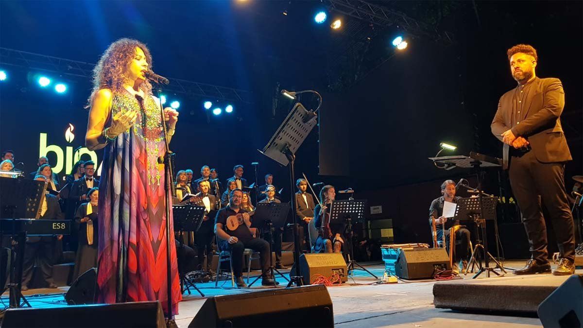 Patricia Sosa en la noche de apertura del Festival Otoño Polifónico.