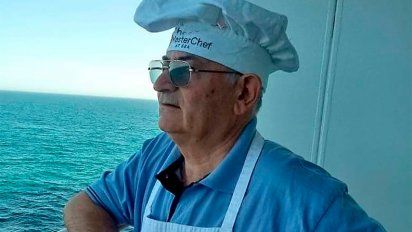 Un cabrerense ganó un concurso de cocina que se realizó en un crucero