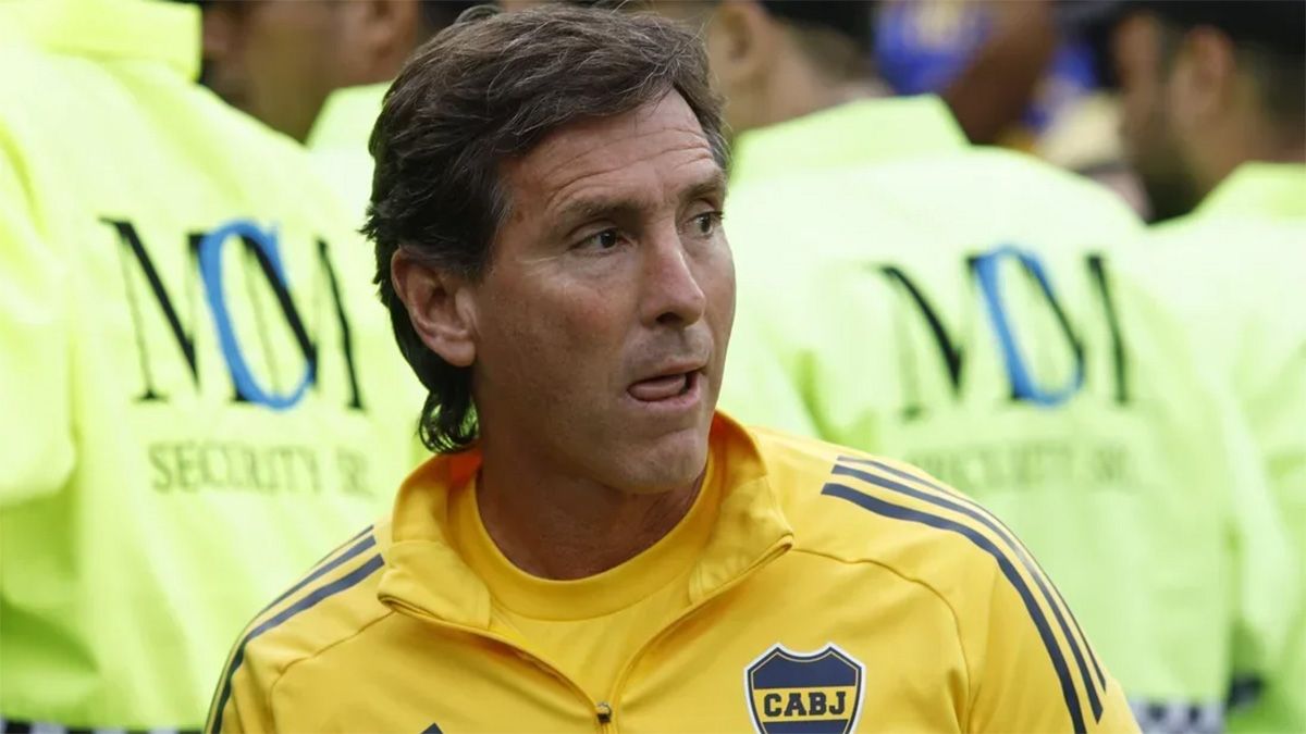 Claudio Úbeda, entrenador de Boca
