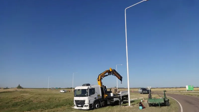 Se concretará la obra de iluminación en el peligroso cruce de rutas 35 y 27