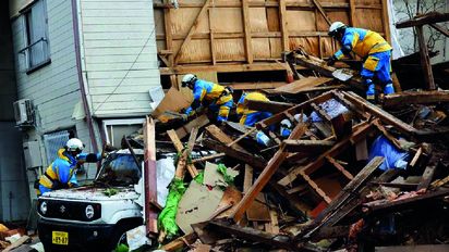 Suman 84 las víctimas del terremoto en Japón