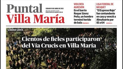 Accede a la edición impresa del Diario Puntal Villa María
